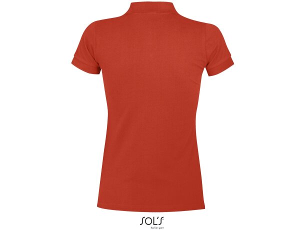 Polo manga corta portland women color sols