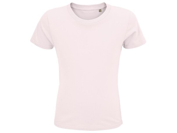 Camisetas niños cuello redondo 100% algodón biológico 150 g/m2