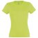 Camiseta de mujer manga corta Sols verde manzana