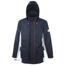 Parka de color azul noche unisex Sols personalizada Parka de color azul noche unisex Sols personalizada