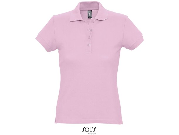 Polo mujer de manga corta passion de sols 170 gr personalizado