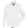 chaqueta sudadera con cremallera de hombre sols personalizada blanco