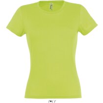 Camiseta de mujer manga corta Sols merchandising verde manzana Camiseta de mujer manga corta Sols merchandising verde manzana