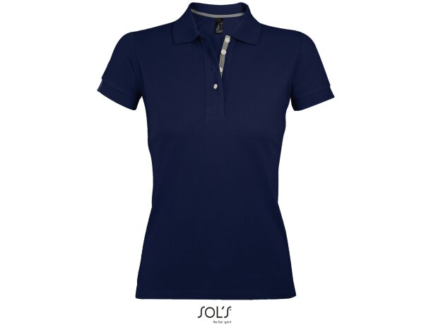 Polo manga corta portland women color sols