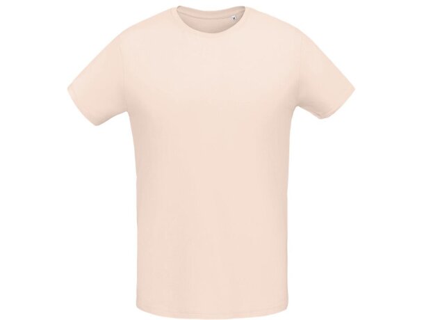 Camiseta hombre con logo algodón peinado y canale