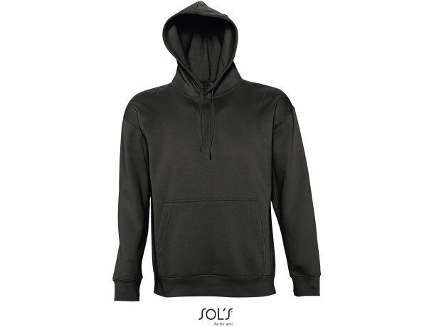 Sudadera con capucha lisa sols