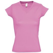 Camiseta de mujer cuello de pico colores Sols personalizado