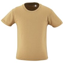 Camisetas manga corta niños de algodón orgánico 155 g/m2 Sol's Milo
