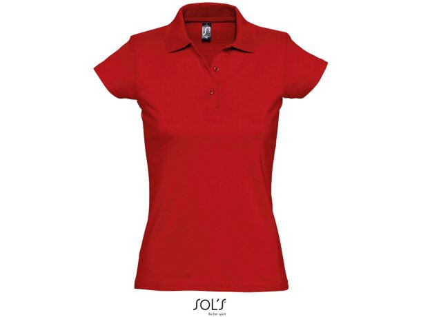 Polo manga corta prescott women color sols