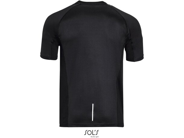 Camiseta técnica running Sol&#039;s sydney negro