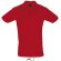 polo de mujer entallado manga corta 180 gr sols personalizado rojo