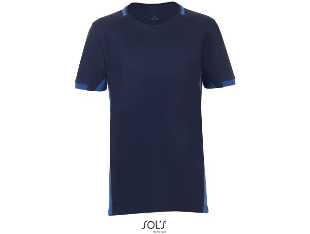 Camiseta técnica Sol&#039;s classico kids french marino/azul royal