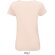 Camiseta mujer ajustada Sol's martin Creamy pink detalle 1