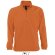 forro polar tipo sudadera sols personalizada naranja
