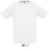 camiseta unisex mangas raglan sporty de sols 135 gr sols personalizada blanco