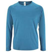 Camiseta manga larga barata transpirable 140 g/m2 Sol's Sporty LSL