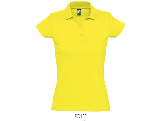 Polo manga corta prescott women color sols