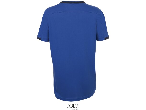 Camiseta técnica Sol&#039;s classico kids azul royal/french marino