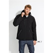 Softshell Rock Men tres capas capucha desmontable