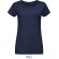 Camiseta mujer ajustada Sol's martin French marino