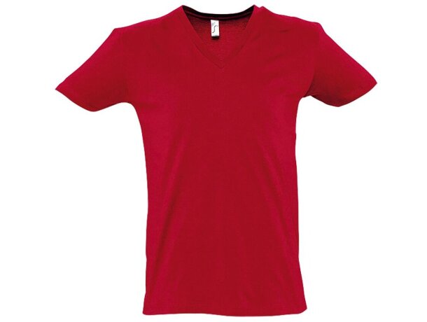 Camiseta de hombre cuello pico master sols con logo