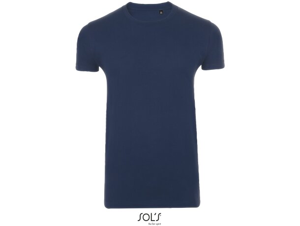 Camiseta manga corta imperial fit color sols
