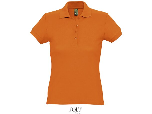 Polo mujer de manga corta passion de sols 170 gr con logo