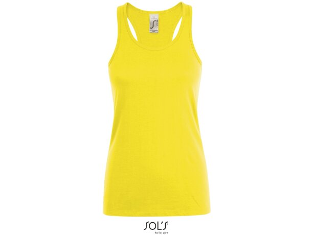 Camiseta sin mangas justin women color sols