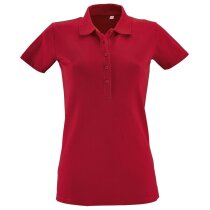Polos de manga corta Sol's Phoenix Women Color con corte entallado
