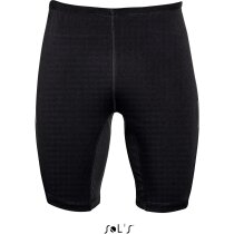 Pantalón corto deportivo unisex con cordón Sols personalizado negro Pantalón corto deportivo unisex con cordón Sols personalizado negro