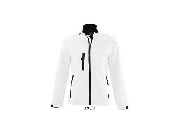 Chaqueta de mujer en soft shell sencilla Sols personalizada Chaqueta de mujer en soft shell sencilla Sols personalizada