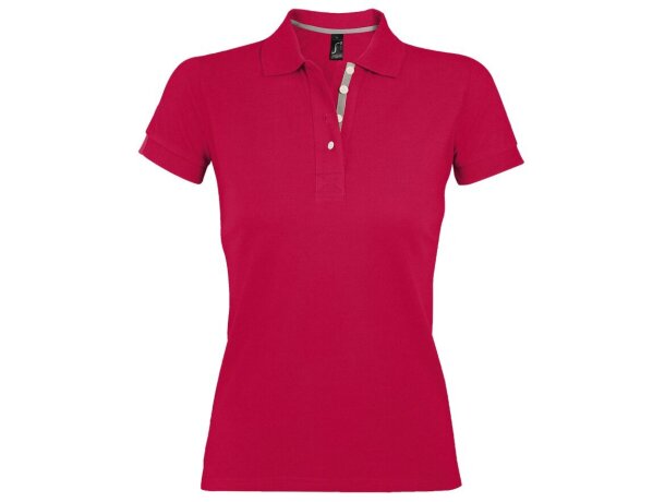 Polo manga corta portland women color sols