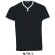 camisetas y pantalones cortos sols negra negro