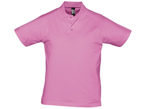 Polo unisex de manga corta prescott de sols 170 gr con logo