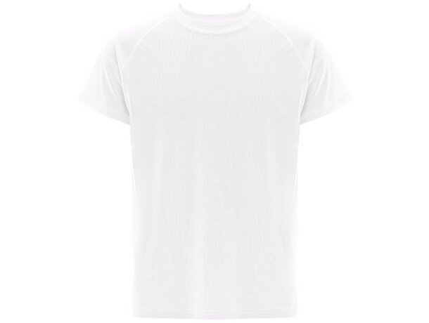 Camiseta técnica Move blanca con diseño deportivo transpirable Blanco detalle 6