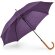 Paraguas mango de madera violeta grabado