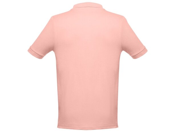 Polo Adam II de algodón 195 g/m² para hombre Salmón detalle 2