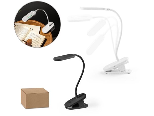 Nesbit II lámpara de escritorio portátil ABS reciclado detalle 1