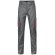 Pantalón de sarga multibolsillos bicolor VL Hypnos Gris/Rojo