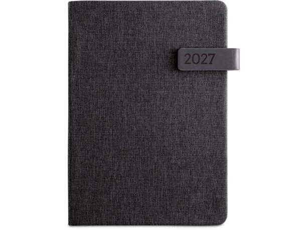 Agendas personalizadas Andresen A5 rPET reciclado con cierre elástico