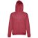 Sudadera thc amsterdam ii con capucha y cremallera para hombre Rojo matizado detalle 4