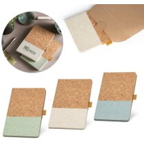 Bloc Klee A5 tapa corcho lino 192 páginas papel sostenible