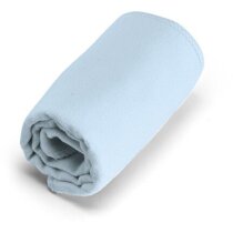 Toalla de microfibra en funda 40x80 cm blanca barata Toalla de microfibra en funda 40x80 cm blanca barata