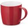 Taza Comander de ceramica para café de 370 ml rojo