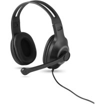Auriculares Kilby con logo impreso en lateral gris