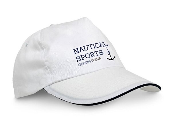 Gorra especial poliester para sublimación blanco