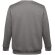 Sudadera Delta unisex de algodón y poliéster con interior cardado Gris detalle 37