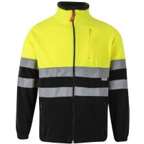 Chaqueta polar eros bicolor alta visibilidad