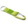 Llavero con mosquetón y cinta en varios colores verde claro