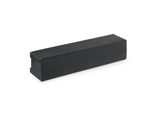 Linterna negra de aluminio grande negro